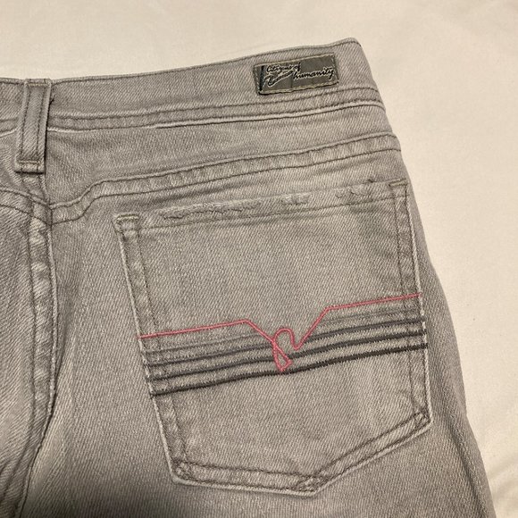 Citizens of Humanity CoH Gray Ingrid Flare Jeans Concord #198 Stretch - Picture 8 of 15